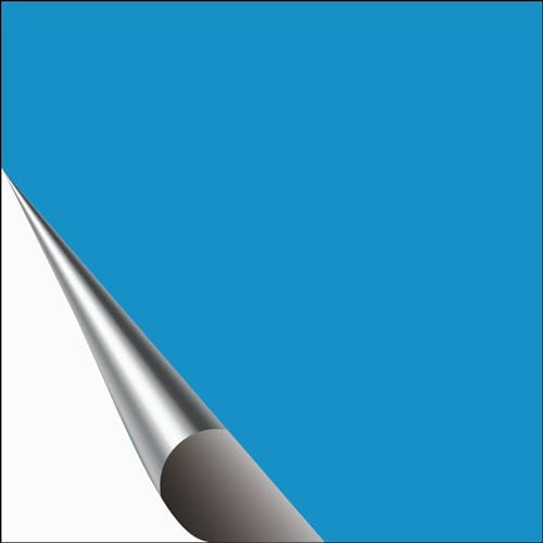 200x Fliesenaufkleber Fliesen matt - Hellblau - 10x10cm - Wandfliese Aufkleber - Klebefliesen für Wand - Stickerfliesen Küche, Bad, WC, Bordüre Fliesenspiegel renovieren überkleben