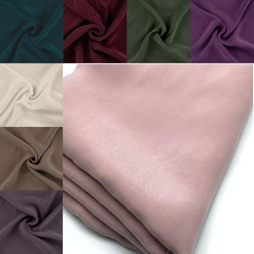 Cupro Webware | Kupferseide | vegane Seide | Blusen- & Kleiderstoff | Meterware (nude)