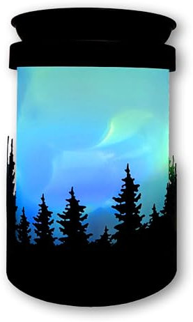 Cello Aurora Northern Lights Electric Melt Burner - Colour Changing Northern Lights Wax Warmer & Oil Burner Fragrance Home Decor Relax Gift