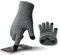 ineepor Alpaka Handschuhe Herren Damen Winter Strickhandschuhe Thermo Warme Wolle Gloves Touchscreen Dünne Grip Weich Rutschfest Flexible,Anthrazit,M