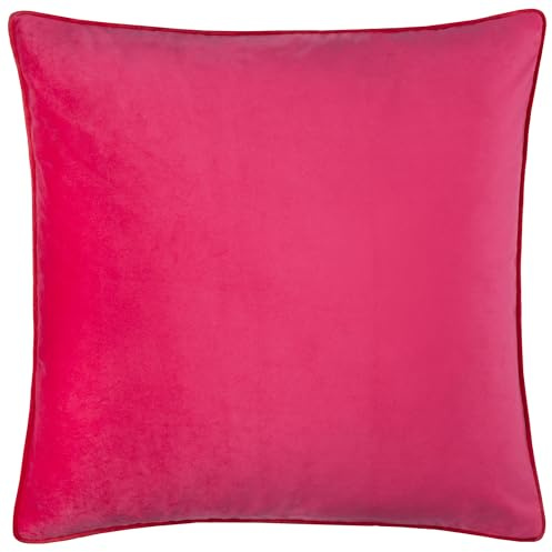 furn. Meridian Feather Filled Cushion (Hot Pink/Red - 45 x 45cm)