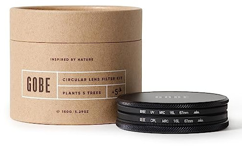 Gobe 67 mm UV Filter + Polfilter (CPL) - Filter Kit (Pro)