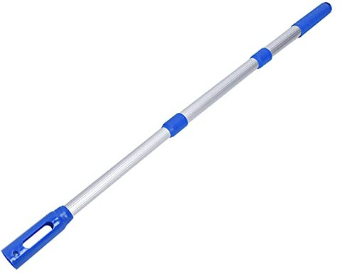 LAJS Poteau télescopique de Piscine, Alliage d'aluminium de poignée télescopique de Tige télescopique de Piscine pour Brosse à râteau pour Filet d'écumage de Piscine