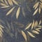 Arthouse Luxury Leaf Navy Champagne Wallpaper 299301 - Heavyweight Vinyl