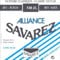 Savarez 540JL - Cuerdas de alta tensión para guitarras clásicas con cordal - Alliance Trebles, bajos clásicos, juego completo de 6 cuerdas