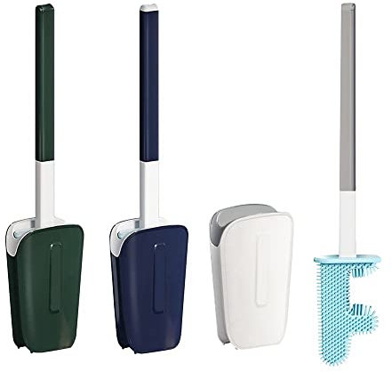 Anoudon Keine Tote Ecke Kaktus Toilettenbürste Cellulite Scrub Anti-Rutsch Griff Wand Hängen Toilettenbürste Haushaltstoilette Wandbefestigte Reinigungstoilette