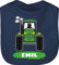 Baby Lätzchen - Traktor Trekker Buldog Schlepper - Unisize - Navy Blau - traktoren und schlabberlatz trecker sabberlatz bulldog kinderlatz landwirtschaft latz bauer stofflätzchen tractors