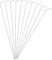 Ferleiss 10 Stück 15,2 cm gebogene Perlennadeln Edelstahl Perlen Spinner Nadel String Perlennadel für und String Bead