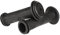 Jeffdad 1 Paar Fahrradgriffe Kinder, 22 mm Lenkergriffe Fahrrad Kinder mit Ergonomisch Anti-Rutsch Kinderfahrrad Griffe Gummi Grips für Roller Dreirad Kinder Laufrad Kinderfahrrad Pfoten(Schwarz)