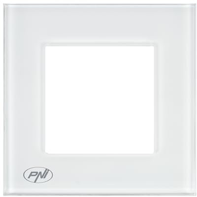 PNI RM101W einfacher Glasrahmen Steckdosen