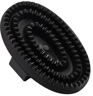 Bohue Horse Rubber Curry Comb - Horse Bathing Tool with Spraying, Scrubbing, Massaging Function for Big Dogs (Random Color)