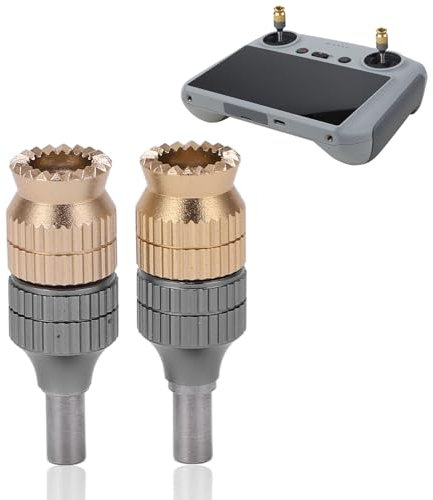 HERCHR Mini 3 Pro Joystick, Aluminiumlegierung Drone Controller Sticks FPV Remote Controller Extender Joysticks Daumenwippe Für DJIMini 3 Pro