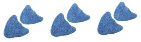 Mikinona 6pcs Microfiber Cleaning Pads for Vax Steam Mop Hook Loop Replacement Pads