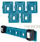 ohbien 5Pack Battery Holder for Makita 18V Battery Bosch, Makita Battery Holder Wall Mount Fit for BL1860 BL1850 BL1840 BL1830 with 10 Screws not Include Battery