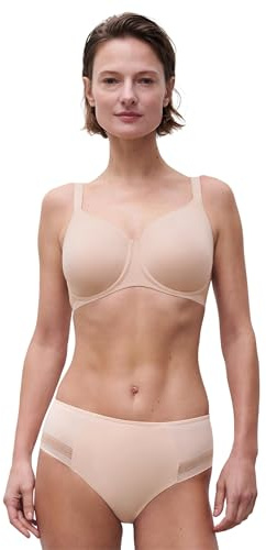 Chantelle Damen Easy Bliss nahtloser ungefütterter Bügel-BH, Nude-Rouge, 85D