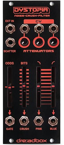 Dreadbox Dystopia Black Light - Noise Modular Synthesizer