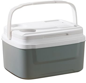 Auto Congelatore | Scatola Di Frigorifero Elettrico A Doppia Zona | Contenitore Di Raffreddatore Da Viaggio Portatile, Cassetta Con Miele Di Ghiaccio Grande Con Manico, Ideale per Viaggi, Bevande