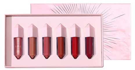 Stylish Lip Stain Collection 6 Colors Hydrating Lip Gloss Fashionable Lip Colors All Day Wear For Professional Ladies