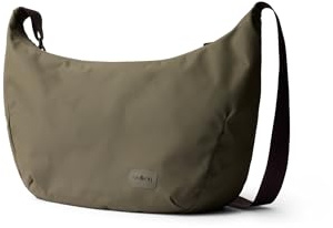 Bellroy Laneway Crescent Bag 7L, Minimalistische Schultertasche - SeaKelp | 7L minimalistische Alltags-Schultertasche mit vielen Taschen und verstellbarem Gurt