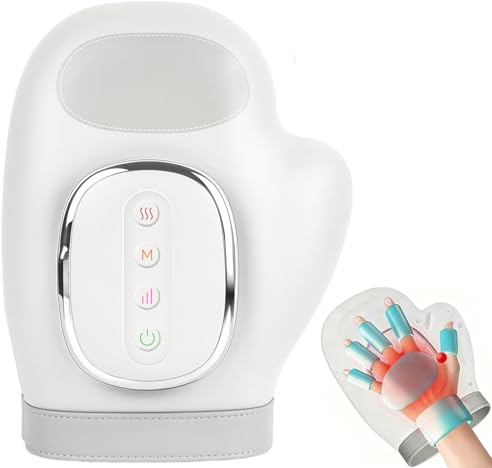 Hand Massager, Wrist Massage Machine, Portable Hand Massager Air-Bag, 3 Modes, 5 Levels of Intensity, 15 Minute Auto Timer, Rechargeable Cordless Design, Pain Relief Heated Wrist