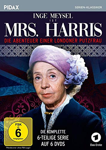 Mrs. Harris - Die Abenteuer einer Londoner Putzfrau / Die komplette 6-teilige Serie mit Inge Meysel (Pidax Serienklassiker) [6 DVDs]