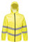 Regatta TRW497 20070 professionelle Warnschutzjacke, wasserfest und winddicht, verstaubar, Gelb, Größe L