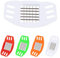 AEX Potato Chipper | Stainless Steel Chip Cutter & Garden Shredder | French Fries Cutter, Veggie Slicer & Boil Egg Chopper [White]