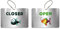 KaiserstuhlCard Magnete Türschild Open Closed Geschlossen Geöffnet 14,8 cm x 10,5 cm Schild Anhänger Wendeschild Fish Fisch Symbol