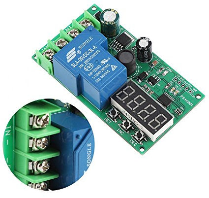 Battery Board DC 6-60V Auto Start/Stop Module for 12V 24V 48V Lead-acid Batteries