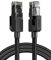 UGREEN Ethernet Cable 5M, High-Speed Gigabit Cat 6 Network Cable, POE 1000Mbps 250Mhz/s Braided Internet Cable RJ45 LAN Patch Cord Compatible with Router, Modem, Smart TV, PC & Laptop, PS5/PS4 Switch