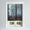 Foggy Woods Design Blackout Roller Blinds Windows Child Safety Cut To Size Fitting Included Forest Design, 120 x 140 cm