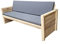 wood4you - Gartenbank Ameland - 'Do it Yourself' Bausatz - Inkl. Kissen