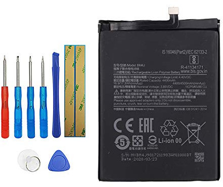 Vvsialeek BM4J Ersatz Akku Kompatibel Für Redmi Note 8 Pro M1906G7I M1906G7G with Free Toolkit