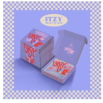 JYP ITZY - CRAZY IN LOVE [Random Ver.] (Vol.1) Album+Extra Photocards Set