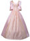 Robe médiévale Renaissance pour femme - Robe de cocktail victorienne - Manches trompettes - Robe de mariée - Rose vintage - Robe de princesse gothique - Style cour - Robe de bal élégante - Robe de