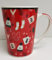 NEAVITA Mug Warmy Tea Cup Rossa 500 ml