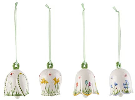 Villeroy & Boch New Flower Bells Ornamente-Set, 4tlg