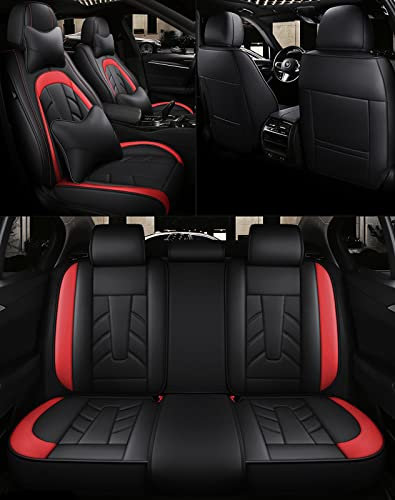 Prelea Sitzbezüge Auto Autositzbezüge Universal Set für Audi A1 A3 A4 A5 A6 A7 A8 A4L A6L A8L Q2 Q3 Q5 Q7 Q5L Sq5 Auto Zubehör