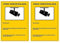 Cartel Zona Videovigilada 30x21 cm. (Paquete de 2) multicolor