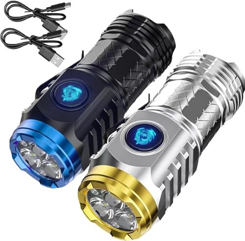 CHENTIAN Lampe de Poche Mini Monstre à Trois Yeux - Super Puissante Allemande - Allfound (2 Couleurs)