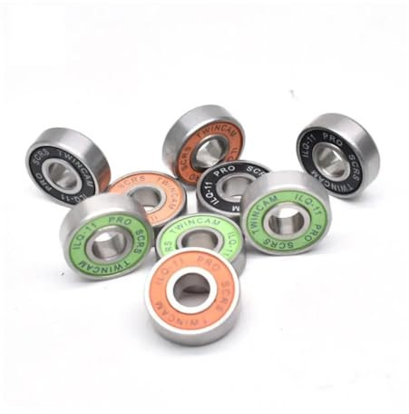 REIUAFWYGV 608-2RS ILQ-9 Colorful Inline Skate Bearing 608-2rs 8x22x7mm Skateboard Bearing(6)
