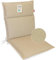 Herlag Gartenstuhlauflage Bea Niederlehner 100x50x4,5cm | Wasserabweisende Gartenmöbelauflage Fleckschutz | Bequeme Camping Sitzauflage | Pflegeleichte Easy-Line | Öko Tex 100 | 1 Polster | Champagner