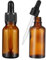2 Stück Pipettenflaschen, 50ml Braunglasflasche, Apothekerflaschen mit Pipette, Tropfflasche, Nachfüllbare Dropper Bottle Flasche, mit Pipette 2ml für Ätherische Öle, Parfümöle, Flüssigfarbstoffen