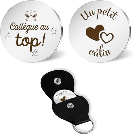 LmashRbaiw Un Petit Câlin Porte-Bonheur,Cadeau Fete des Meres Peres Anniversaire Maman Papa Atsem Mamie Papy Maîtresse Nounou Collegue Amie Copain Copine Frere