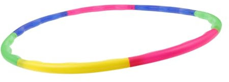 YARNOW Abnehmbarer Junge Mädchen-hulahup Reifen Für Indoor Workout Fördernd Koordination Und Balance Bunte Fitness-Spielzeug Für Jungen Und Mädchen Einfach Zusammenzubauen Und Vielseitig