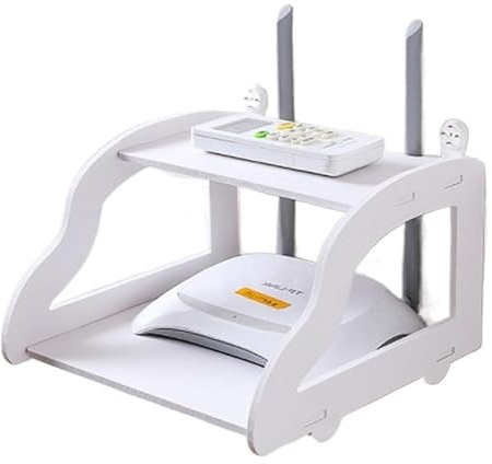 Kabelmanagementbox, Aufbewahrungsbox für WLAN-Router, Kunststoffbox, Kabel, Stromanschluss, Kabelhalterung, Wandaufhängung, Steckerleiste, Lagerregal, DIY-Heimdekor, Kabelbox