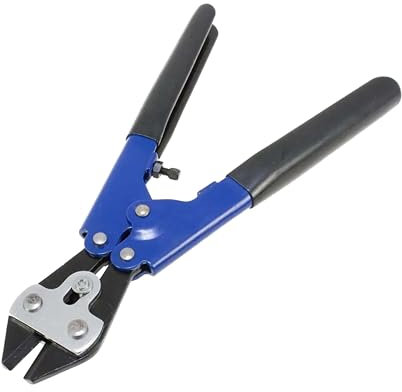 Dunnet Tools Bolt Cutters 8 | Industrial Strength Steel Bolt Cutter for Padlock, Rebar & Metal | High Leverage Knipex-Style Croppers | Hardened Carbon Steel Blades | Wire Cutters, Fencing & DIY Tools