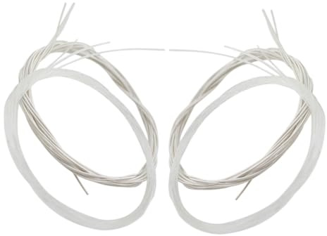 FRCOLOR 2 Set Corde Chitarra Acustica in Nylon Ricambio Durevole con Stabilità di Accordatura Compatibili con Chitarre Folk e Classiche Adatte Musicisti Principianti e Professionisti