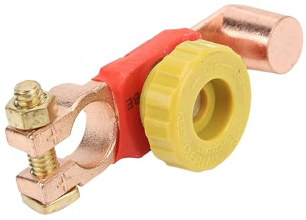 XUMIUZIY 6 V 12 V Batterie-Trennschalter, Stromabschaltung, Pluspol-Isolator für Auto, Wohnmobil, ATV, Gute Elektrische Leitfähigkeit, Verhindert Leckage für Busse