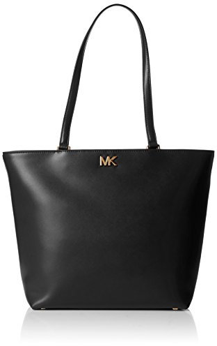 Michael Kors Mott Medium Tote, Damen Schwarz (Black), 14.5x28x28 cm (W x H L)